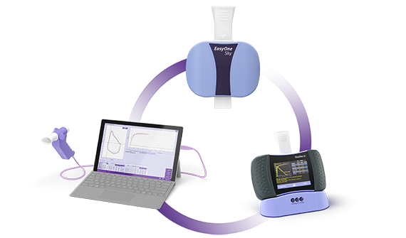 ndd EasyOne spirometry solutions
