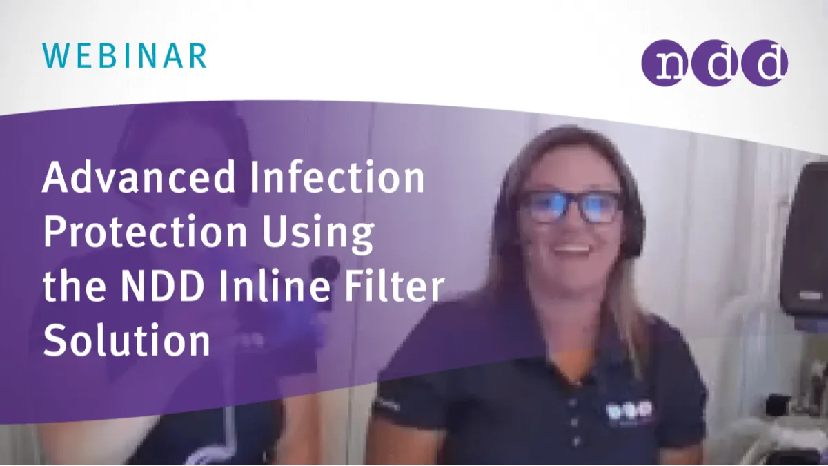 Advanced Infection Protection Using the ndd Inline Filter Solution