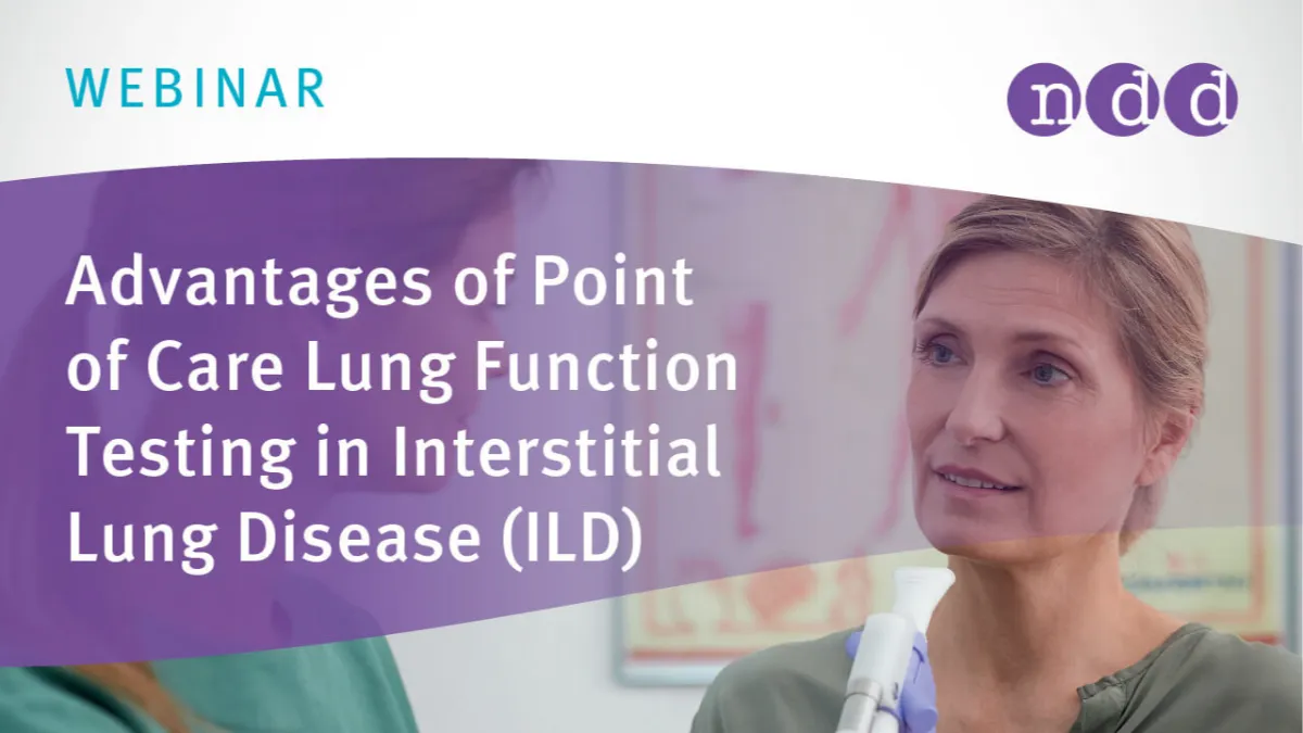 Advantages of Point of Care Lung Function Testing in Interstitial Lung Disease (ILD)
